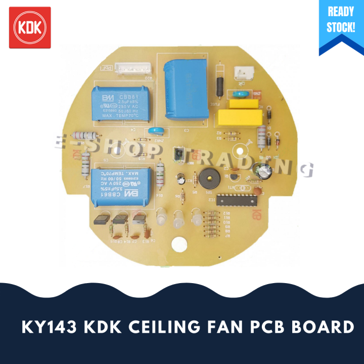 KY143 KDK CEILING FAN PCB BOARD Lazada