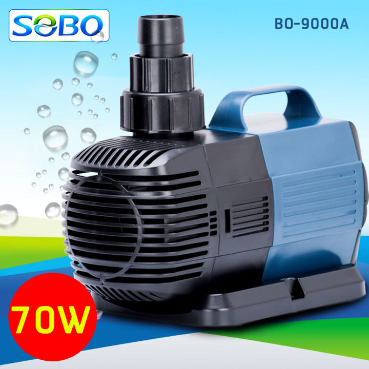 ปั๊มน้ำประหยัดไฟ-sobo-bo-3000a-4000a-5000a-6000a-7000a-8000a-ปั้มน้ำตู้ปลา-ปั้มน้ำบ่อปลา