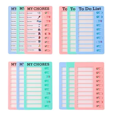 Multi-purpose Wall Hanging Checklist Memo Boards My Chores Checklist Board