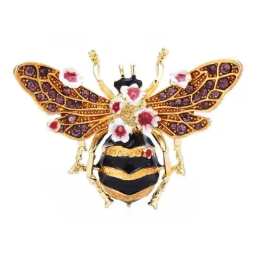 Butterfly Brooch Pin Women Vintage Brooches And Pins Insect Luxury Big  Brooch For Scarf Best Gift