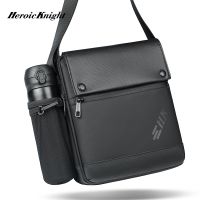 Heroic Knight Mens Bag Luxury Shoulder Strap Handbags Waterproof Crossbody Bag An-ti Theft USB Charging Messenger Bag For Men