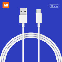 Xiaomi สายข้อมูล USB-C ของแท้,สายชาร์จ Mi Type-C 100ซม. สำหรับ Xiaomi 10 Redmi Huawei Mate Samsung สมาร์ทโฟน