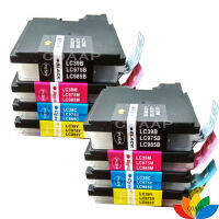 2เซ็ต LC975 LC39สำหรับบราเดอร์เข้ากันได้ตลับหมึกรุ่น DCP-J125 DCP-J315W เครื่องพิมพ์หมึก