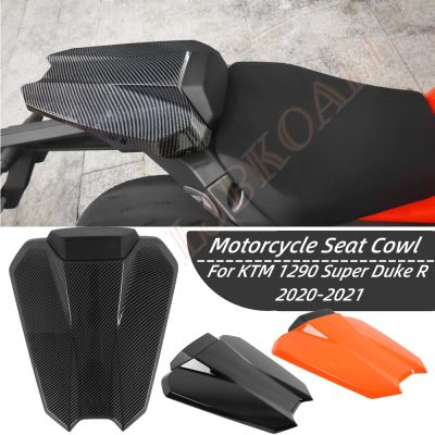 Motorcycle Pillion Rear Fairing Seat Cowl Cover For KTM 1290 Super Duke R 2020-2023 2022 Carbon Fibe Look Orange Accessories