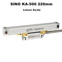 เครื่องกลึง DRO เครื่องชั่งน้ำหนัก SINO KA-500 220มม. 5Um 1Um Linear Digital Scale KA500 0.005มม. 0.001มม. 220มม. Optical Encoder ตะแกรงไม้บรรทัด Sensor