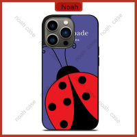 Kate Spade Ladybug Phone Case for iPhone 14 Pro Max / iPhone 13 Pro Max / iPhone 12 Pro Max / Samsung Galaxy Note 20 / S23 Ultra Anti-fall Protective Case Cover 388