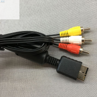 Deng AV Video Cable TV Audio Video STEREO CABLE A/V, PS PS3สำหรับ PlayStation PS1 PS2 PS3สาย Audio Video สำหรับ Sony 1/2/3