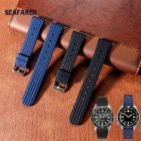 〖Bar watchband〗ยางซิลิโคน20Mm 22MmBand ForSRP777J1Strap DivingBracelet Replacement For Men