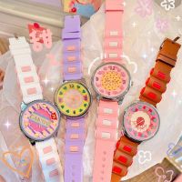 Hot Seller Duoqi Literature and Art Ins creative student watch female fresh girl heart pink Korean cute