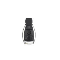 สำหรับ2008 Benz BGA Smart Remote Key Shell Case 3ปุ่มพร้อม Key Blade ที่ใส่แบตเตอรี่เดี่ยว