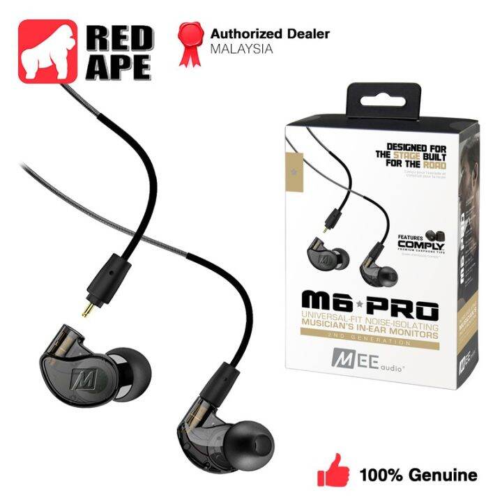 COD MEE Audio M6 PRO (2nd Gen) NoiseIsolating InEar Monitors with