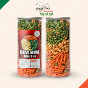 Bim Bim Mix 3 vị - Giòn tan Lon 400gr