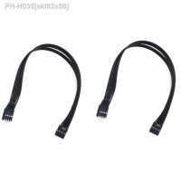 Mainboard 9Pin USB 2.0 Male to Female Extension Data Cable Cord Wire Line 30cm USB Extension Cable 2 Pack