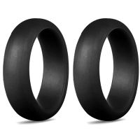 2Piece Popular for Men Women Silicone Cool Rings Silicone Wedding Ring Environmental Outdoor Sports Ring 5.7mm 5