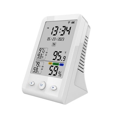 Tuya WIFI Temperature Humidity Sensor Hygrometer Smart Home for Babyroom Bedroom