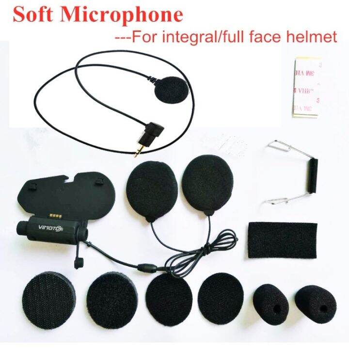 Original Vimoto V3 V6 Microphone Kit Essories Helmets Bluetooth Headset