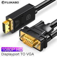 1080P DP Ke VGA Adapter Kabel DisplayPort Laki-laki Ke VGA Laki-laki HD Kabel Converter Adaptor untuk Proyektor DTV Layar TV HDVD Laptop