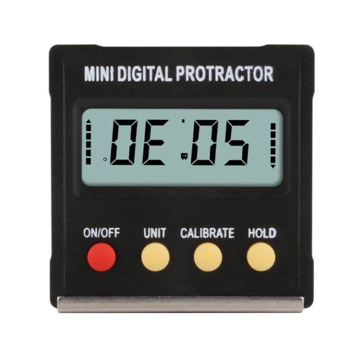 Rz2010 360 Degree Mini Digital Protractor Inclinometer Electronic Level Box Magnetic Base 4681