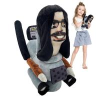 Anime Toilet Plush Soft Toy Cameraman TV Man Camcordeman Speakerman Speaker Man Doll Long Hair Toilet Man Plush Doll Toy candid