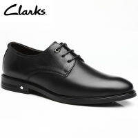 Clarks_ชุดบุรุษ Stanford Walk หนังสีดำรองเท้าดาร์บี้