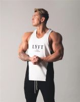 New Patchwork Men 39;s Bodybuilding Gym Workout Vest Fitness Cotton Shirt Running Clothes Stringer Sleeveless Summer Casual Tops