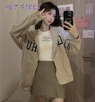 Hot Girls เสื้อฮู้ด เสื้อแขนยาวอบอุ่น หลวมและสบาย วินเทจ ทันสมัย ล้ำสมัย แฟชั่น WWY239346K 39Z230926