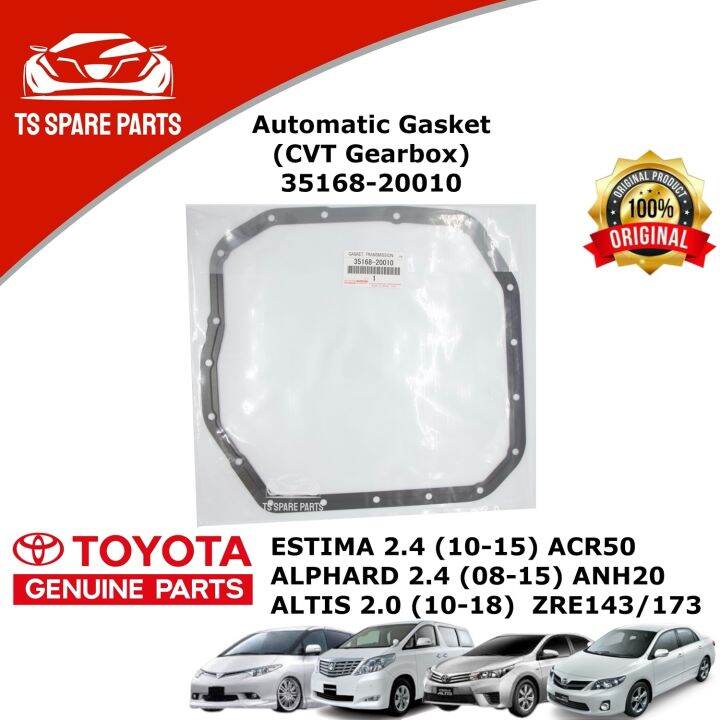 Toyota Automatic Gasket (CVT Gear Box) 35168-20010 Estima/Alphard/Altis ...