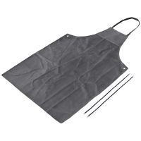 Heavy Duty Waterproof Rubber Vinyl Apron Industrial PVC Adjustable Rubber Butcher Apron for Men