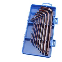 The artisan S2 Allen wrench set in a box inside the six-party wrench socket head screw driver with wrench tool kit