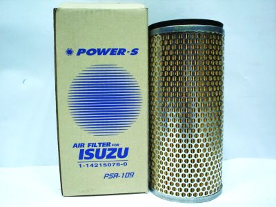 ไส้กรองอากาศลูกใน ISUZU ROCKY 175 / 195 / DECA 195 ใช้ตั้งแต่ปี 1989-1998 เบอร์แท้ 1-14215078-0 ยี่ห้อ POWER-S (PSA-109-S) สินค้าคุณภาพสูง
