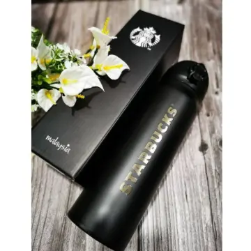 Starbucks Malaysia - Starbucks Stainless Steel Thermos available in 2  colors (black & white) and 2 sizes (12oz & 16oz). Going at RM112 for 12oz  and RM128 for 16oz. Get yourself one