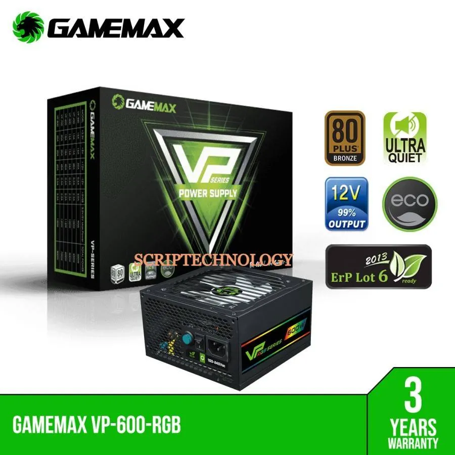 Что такое повер гейминг. GAMEMAX RGB ready VP-600-RGB.