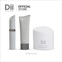 Dii Daily Use Set : Time Reversal Cleanse &amp; Collagen Time Reversal &amp; Time Reversal Sunscreen  เซ็ทบำรุงผิวหน้า