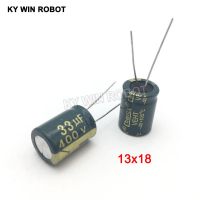 10 pcs Aluminum electrolytic capacitor 33 uF 400 V 13 * 20 mm frekuensi tinggi Radial Electrolytic kapasitor