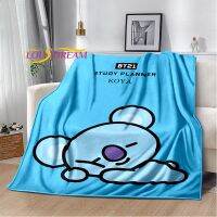 2023 in stock  Cartoon  Blanket Soft Fleece Throw Blankets Home Decor Bedroom Living Room SofaDigital Printed Blankets for Traveling，Contact the seller to customize the pattern for free