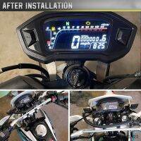 สำหรับ Honda GROM 13-19เครื่องวัดความเร็วแบบดิจิตอลแอลซีดีอัจฉริยะหน้าจอเครื่องวัดรอบต่อนาทีแอลซีดีดิจิตอลแผง VA Retrofit เมตรสำหรับฮอนด้า MSX125 13-19