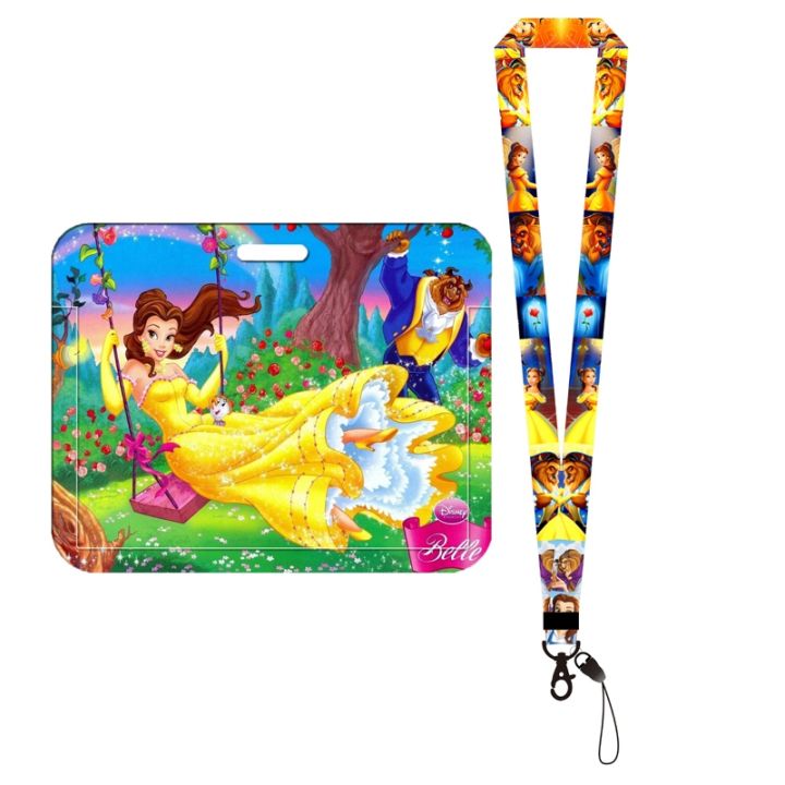 pemegang-kartu-desain-horisontal-kartun-disney-dan-tautan-ringkasan-lanyard-2