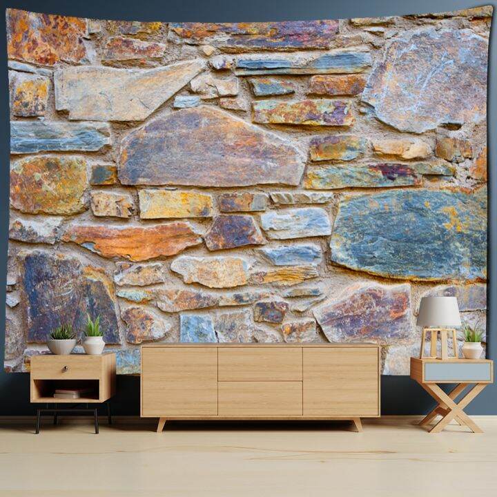 cw-printing-colorful-stone-wood-tapestry-wall-hanging-tapiz-hippie-psychedelic-background