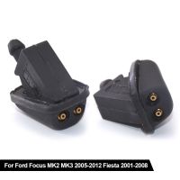 【hot】❣▣  2pcs Car Front Windshield Washer Jet Nozzles Windscreen Sprayer MK2 MK3 2005-2012 Fiesta 2001-2008