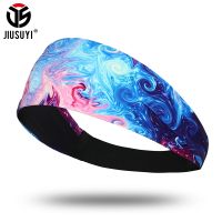 Moisture wicking Sweatband Sports Yoga Running Cycling Gym Fitness Head Bands Men Women Girl Headband Summer Headwear Headwrap