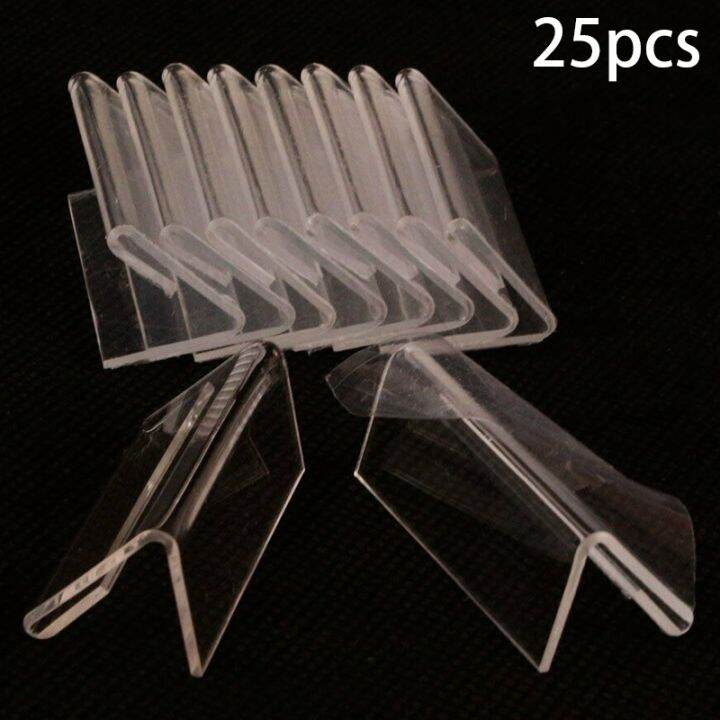 25pcs-tag-plate-6x4cm-acrylic-l-shaped-price-tag-display-holder-rack-label-stands-tool-for-sign-stands-poster-racks-ornament