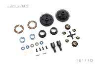 SN-RC 161110 1:10 RCAccessories OPTIONAL GEAR DIFFERENTIAL - SET-METAL GEAR 3.1 Collars