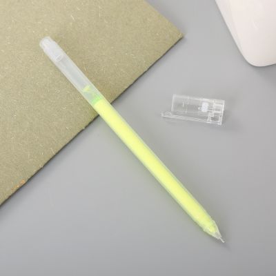 YA ZHOU LONGปากกากราฟฟิตี้ความจุขนาดใหญ่ดินสอเขียนพู่กันนักเรียน บัญชีมือพิเศษ ปากกาสีอัลบั้ม DIY มันวาวสูง เครื่องเขียนน่ารัก