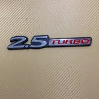 โลโก* 2.5 TURBO ติดท้าย ISUZU ขนาด*20.5x3.5cm