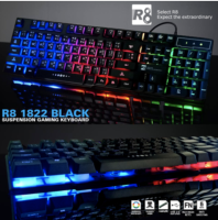 R8 K1822 SUSPENSION RGB LED GAMING KEYBOARD COLINTER TERRORISM 19KEYS