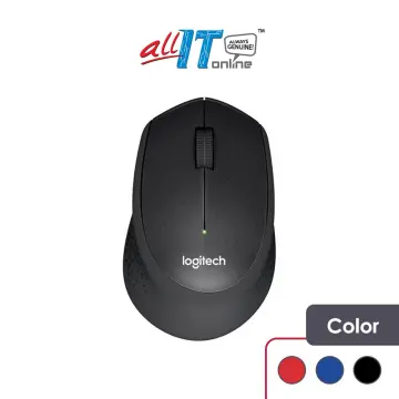 Logitech M185 Wireless Optical Silent Mouse, USB Nano Receiver 910