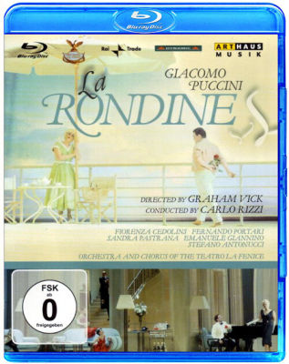 Puccini opera swallow saidorin scaloliz Phoenix Opera House Chinese character Blu ray BD25G