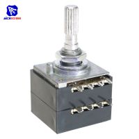 【CW】 Potentiometer 50K / 100K LOG ALPS RH2702 Audio Volume Pot Stereo W Loudness L