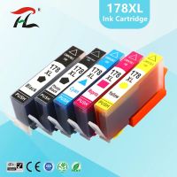 5PK compatible Ink Cartridge for HP 178 for HP178 178XL Photosmart 5510 5515 6510 7510 B109a B109n B110a Printer Ink Cartridges