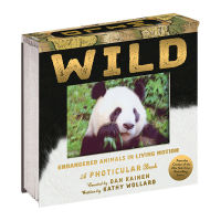 Light, film and television series wild animal 3D three-dimensional animation Book English original wild a photographic book childrens English Enlightenment Popular Science Encyclopedia English original book